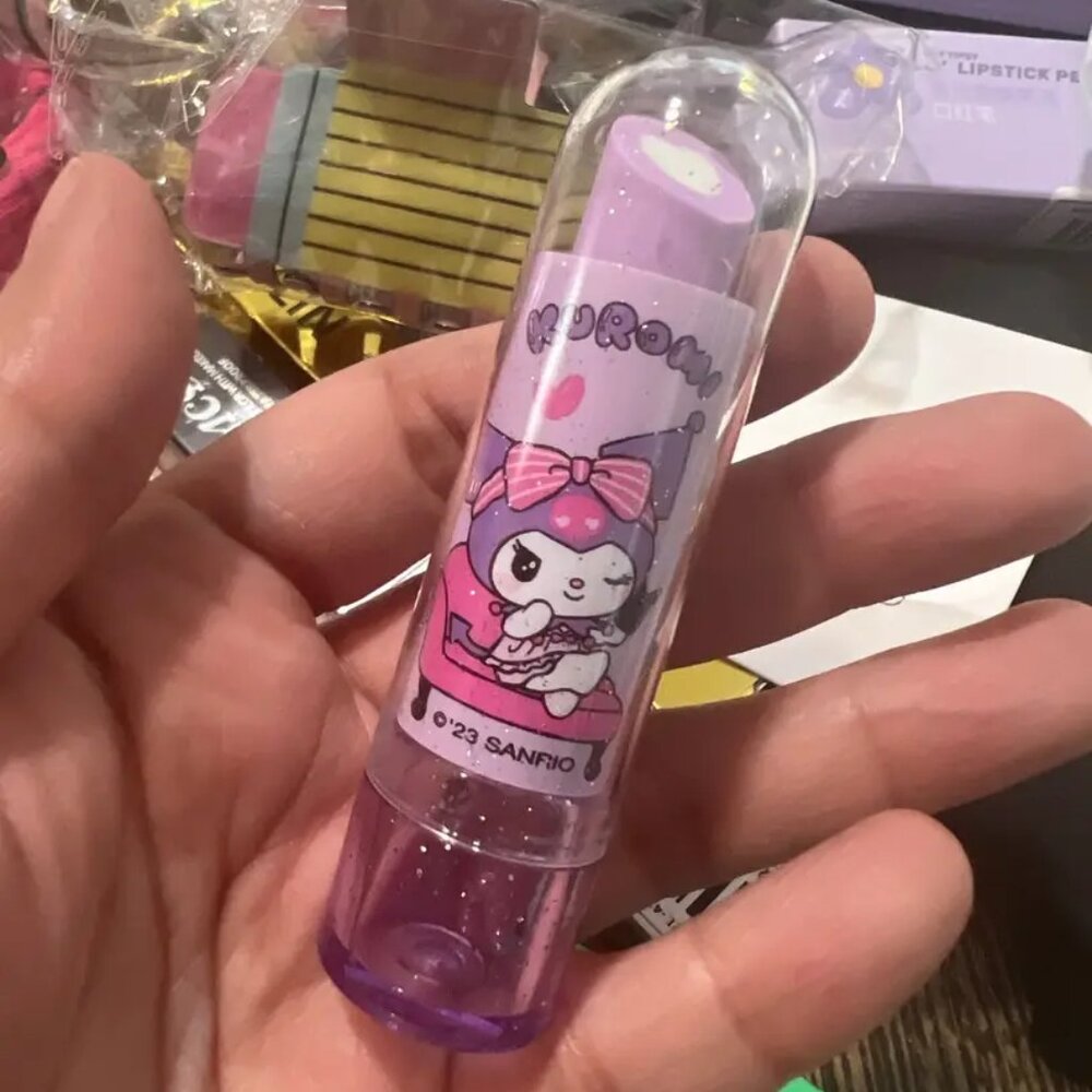 Kuromi's Violet Office Eraser - Picture 2 of 6